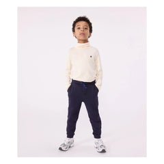 Petit Bateau - Bio-Baumwoll Jogger Bin | Marineblau