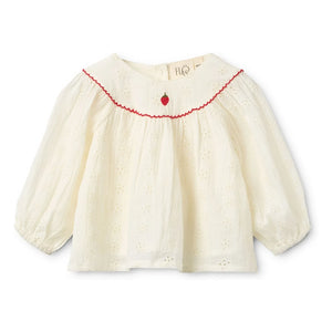 Flöss - Conjunto de blusa y pantalón corto Claire | Crudo