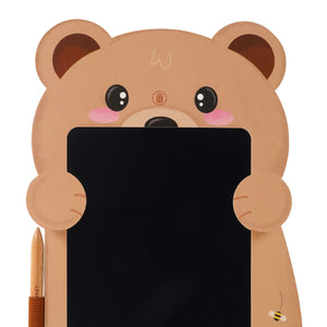 Legami - Ayıcık Portable LCD Drawing Board in Cardboard - Sihir Sketch Board