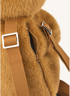 Liewood - Mochila de peluche en forma de oso Dayana | Caramelo