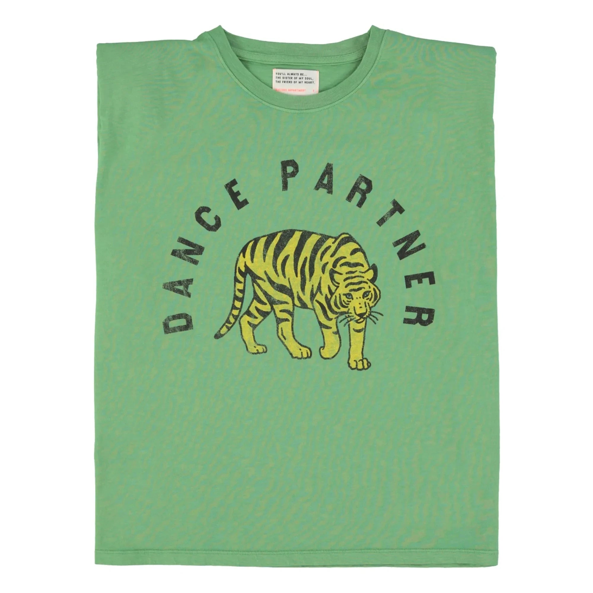 Sisters Department - Alicia Cotton Epaulet T-Shirt | Green