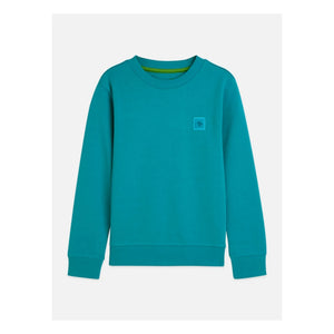 Scotch & Soda - Logo Badge Sweat Bio-Baumwolle | Lagoon Blue