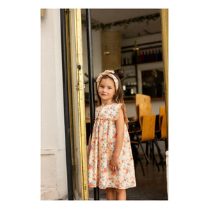 Louis Louise - Beige pink patterned scarf