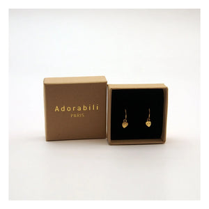 Adorabili - Herz-Ohrringe | Gold