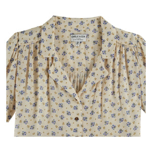Emile et Ida - Bedruckte Bluse | Blau
