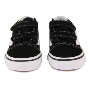 Vans - Old Skool V Klettverschluss-Sneaker | Schwarz