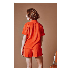 Emile et Ida - Terry Shorts | Mohnrot