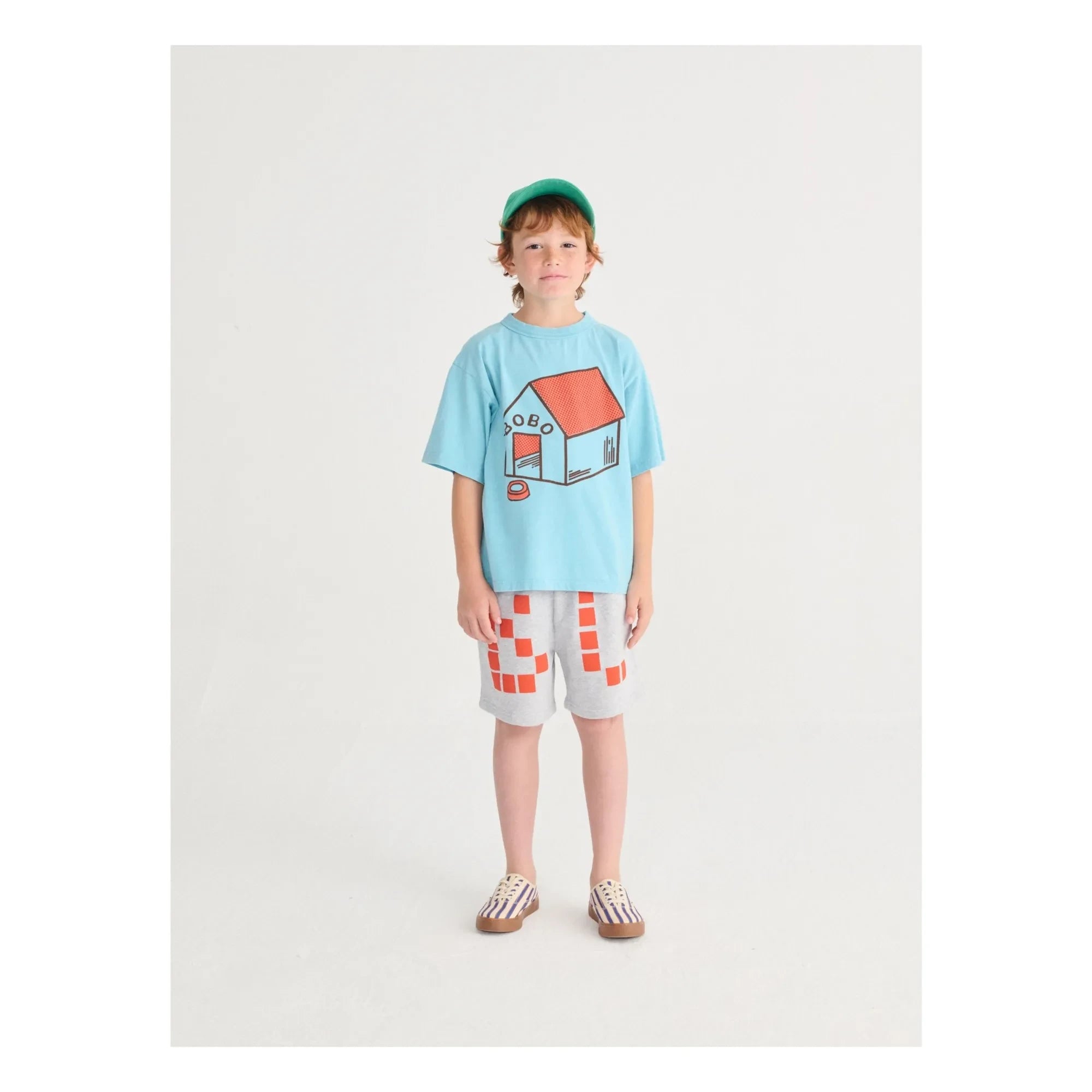 Bobo Choses - BC Bio-Baumwoll-Shorts | Heather Grey