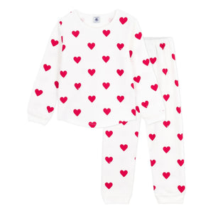 Petit Bateau - Kalpli Polar Pijama | Ekru