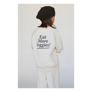Sporty & Rich - Sweat Eat More Veggies | Creme