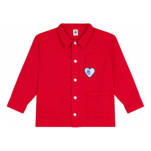 Petit Bateau - Denim İşçi Ceketi | Vermillion