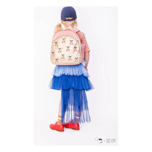 Jeune Premier - Ralphie Cherry Pompon Backpack | Gold