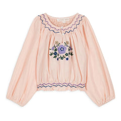 Louise Misha - Marinella bluz | Toz pembe