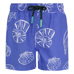 Pepita & Me - Badeshorts Coquillages | Blau