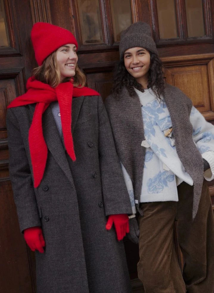 Becksöndergaard - Alpak Yünü Şapka | Kahverengi