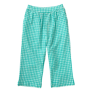 Sunchild - Bisbee Vichy pantolon | Turkuaz