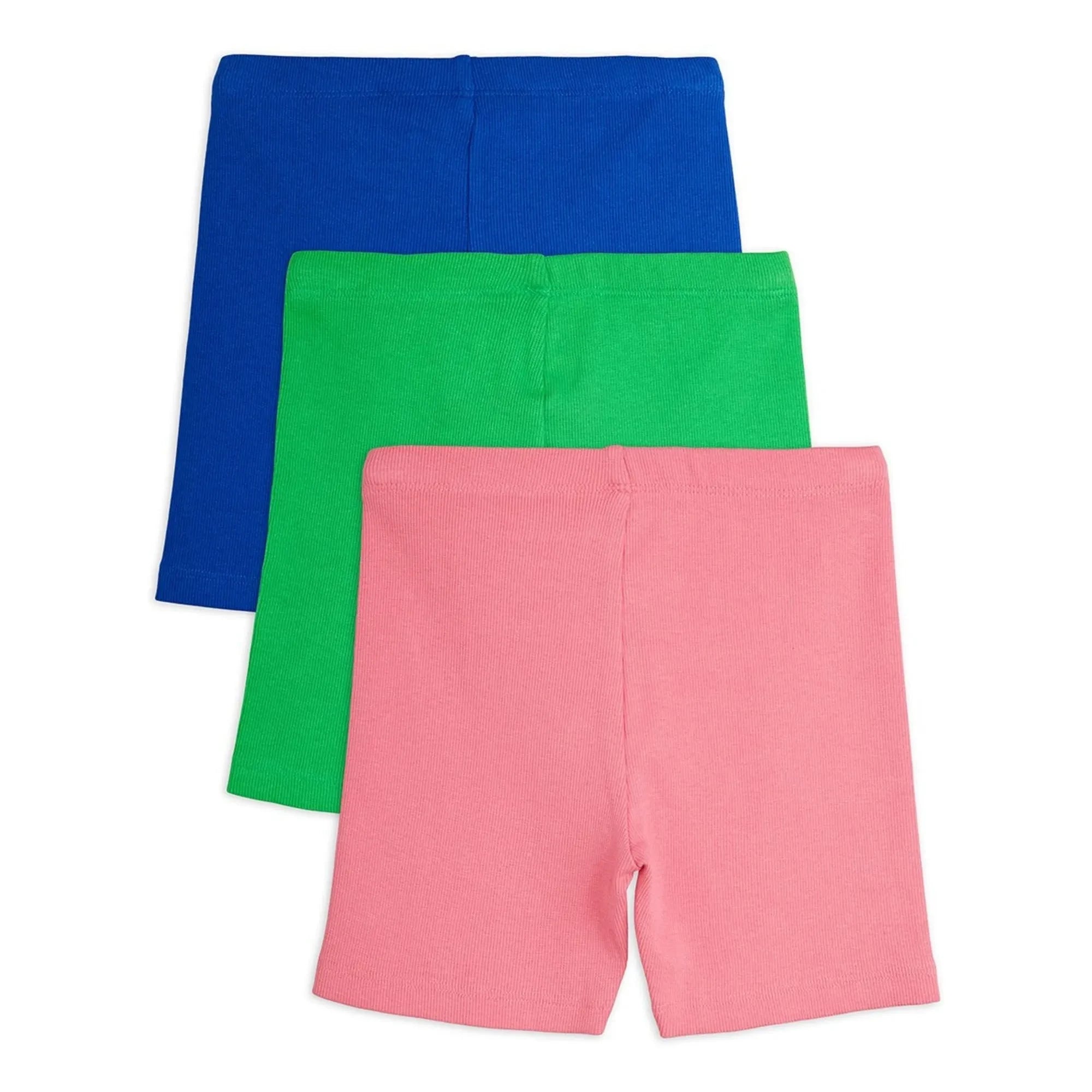 Mini Rodini - 3'lü Organik Pamuklu Bisikletçi Şortu | Pembe