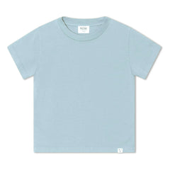 Matona - Sommerliches Uni T-Shirt Bio-Baumwolle | Hellblau