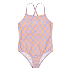 Tumble N'Dry - Alagoas Damier Mayo Geri Dönüştürülmüş Lifler | Lavanta