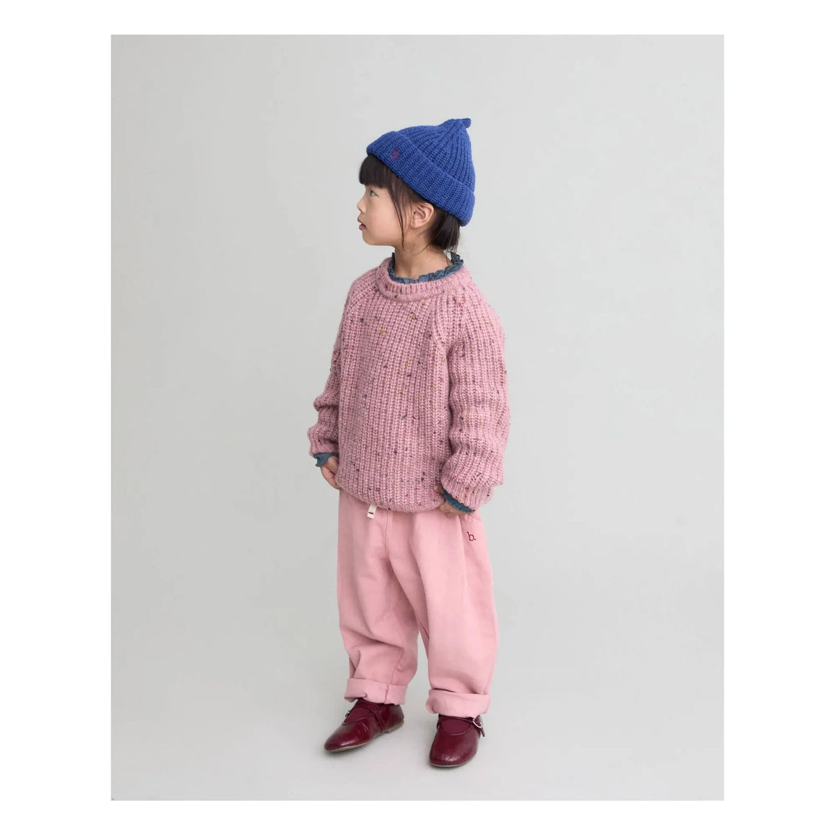 Búho - Drill Girly Kordonlu Pantolon | Pembe