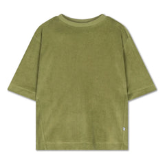 Repose AMS - Frottee T-Shirt aus Bio-Baumwolle | Khaki