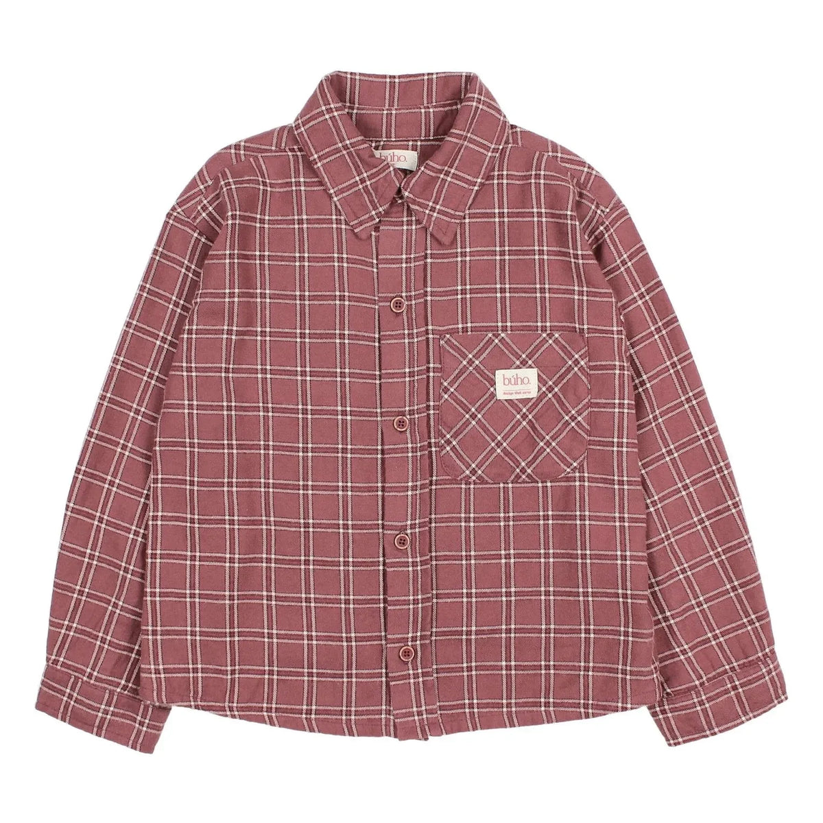 Búho - Tartan gömlek | Bordo