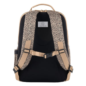Jeune Premier - Bobbie Leopard Cherry Backpack | Beige