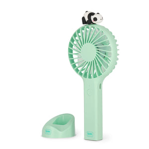 Legami - Ventilatore portatile ricaricabile e Base - Mini ventilatore