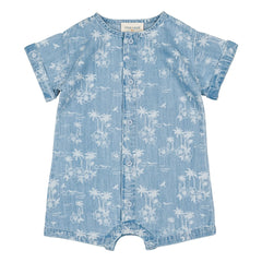 Louis Louise - Hawaii Denim Overall | Hellblau