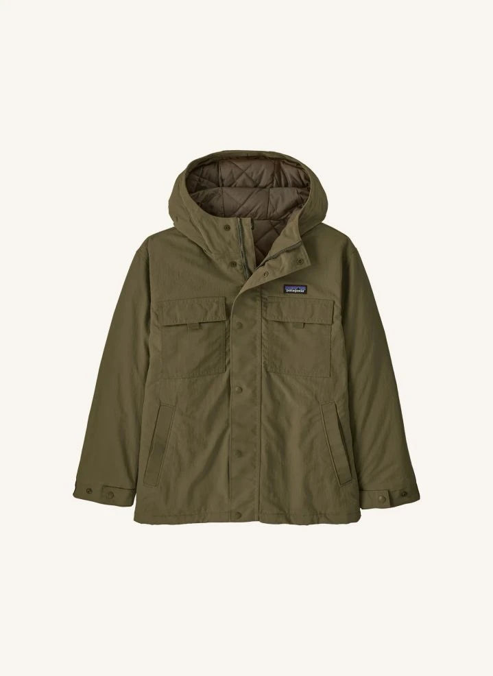 Patagonia - سترة خارجية يومية مصنوعة من ألياف مُعاد تدويرها | كاكي