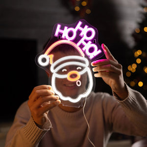 Legami - Neon-Effect LED Lamp - Santa Claus - It's a Sign