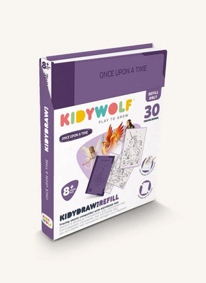 Kidywolf - Kiydraw Pad 8+ için Yedek Şablonlar "Bir Varmış Bir Yokmuş"