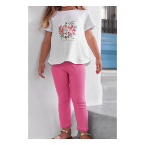 Tartine et Chocolat - Tropique T-Shirt | Weiß