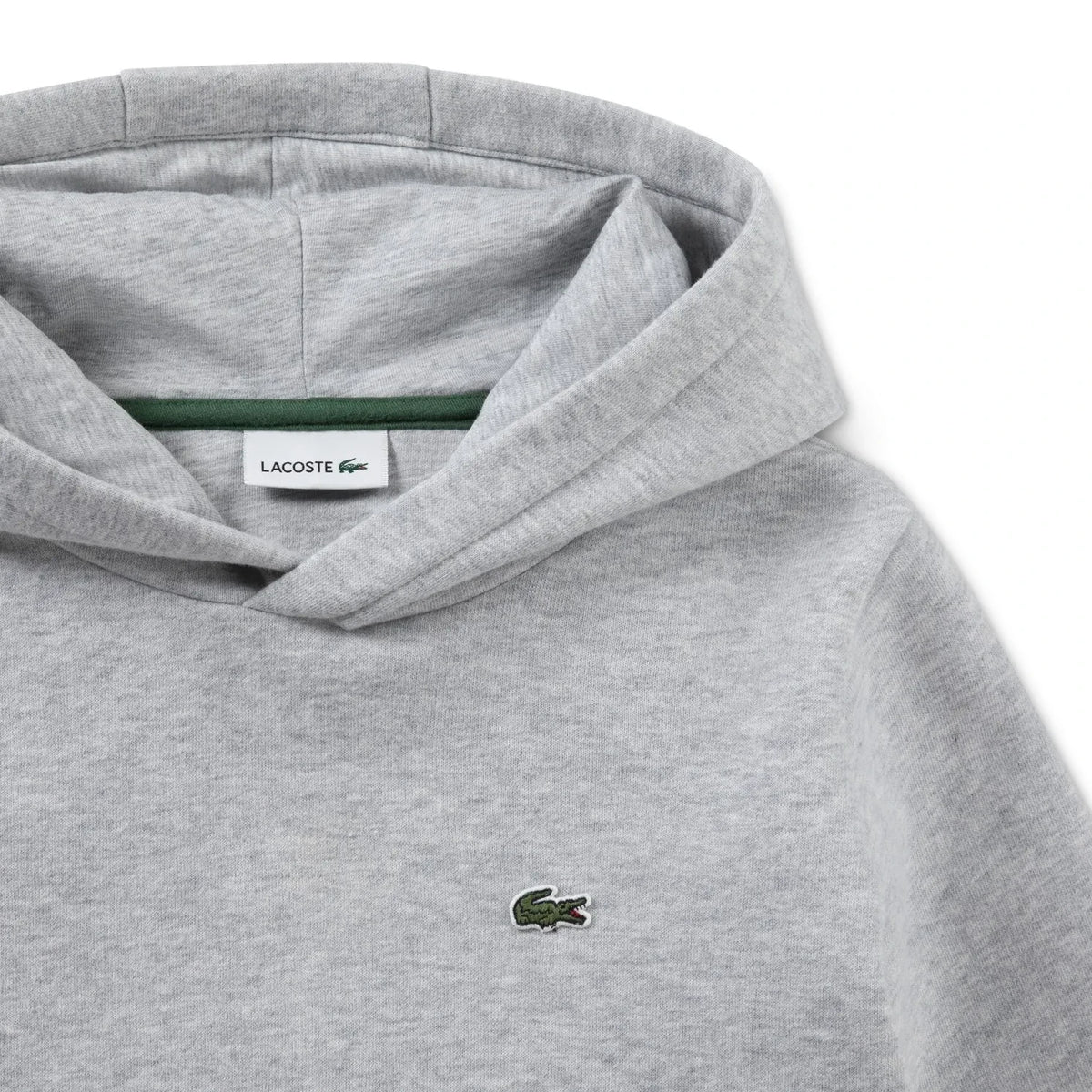 Lacoste - Logo Kapüşonlu Sweatshirt | Gri