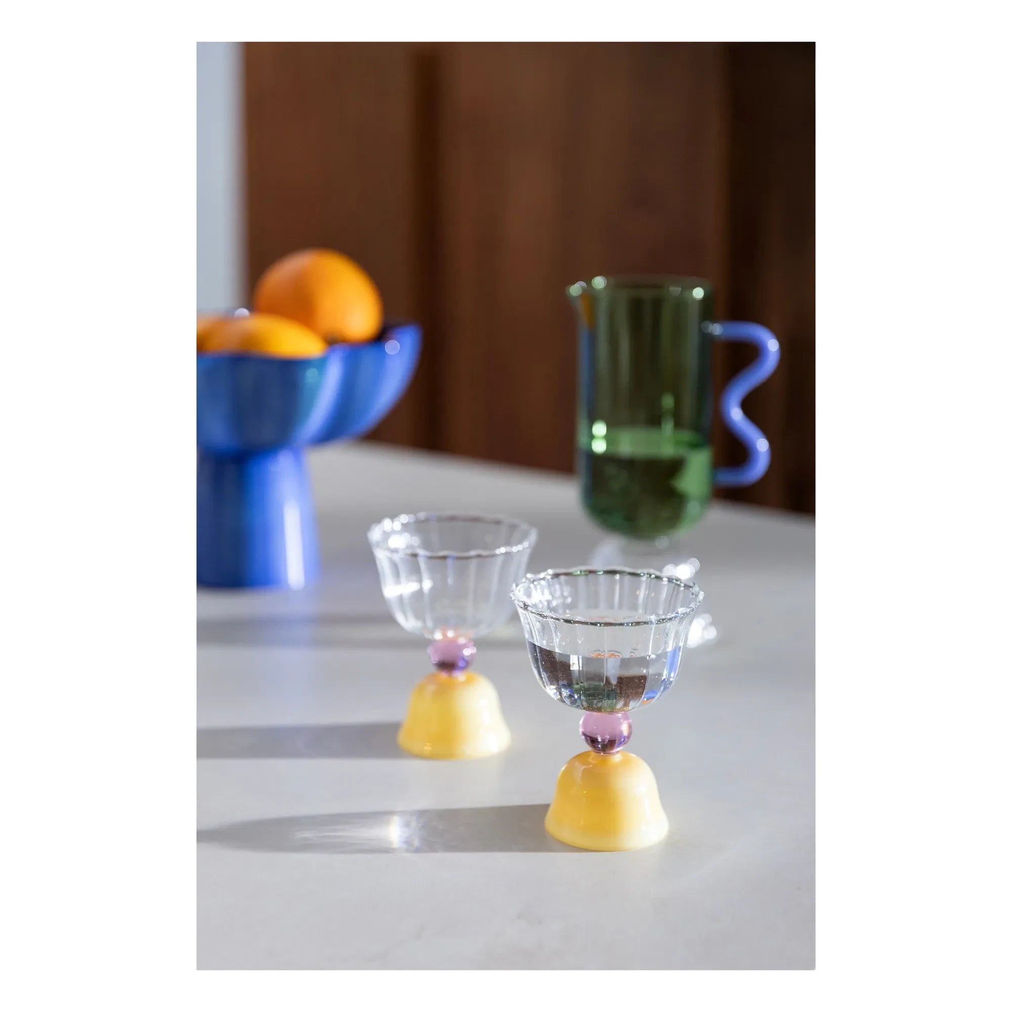 &Klevering - Tulpenkelch - 2er Set | Gelb