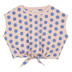 Louis Louise - Madona Punkte Jersey T-Shirt | Hellrosa