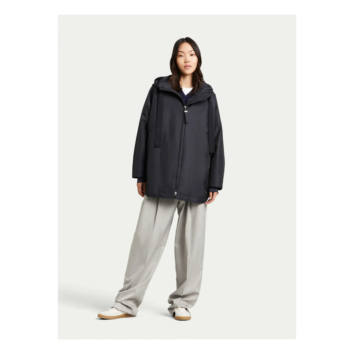 g-lab - Pure Oversize Parka | كحلي