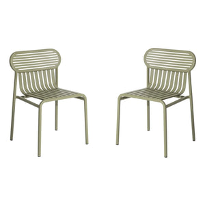 Petite friture - Weekend Sandalyeler - 2'li Set | Jade Yeşili