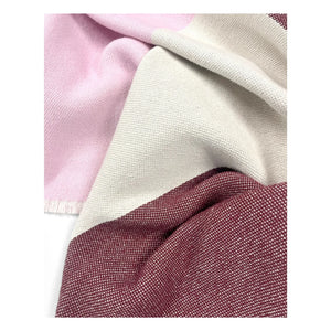 Maison Deux - Lightweight cotton blanket | Burgundy