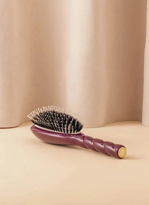 La Bonne Brosse - "L'Indispensable Douceur" Saç Fırçası No. 03 - Hassas Saç Derisi | Patlıcan