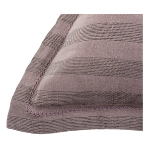 Le Monde Sauvage - Sandhills Linen Pillowcase | Purple