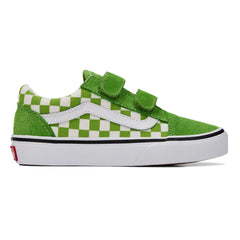 Vans - Scratch Sneakers Old Skool V Check | Yeşil