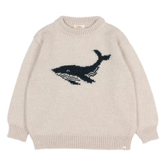 Búho - Jersey de cuello alto ballena | Beige