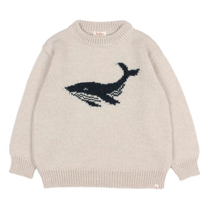 Búho - Jersey de cuello alto ballena | Beige