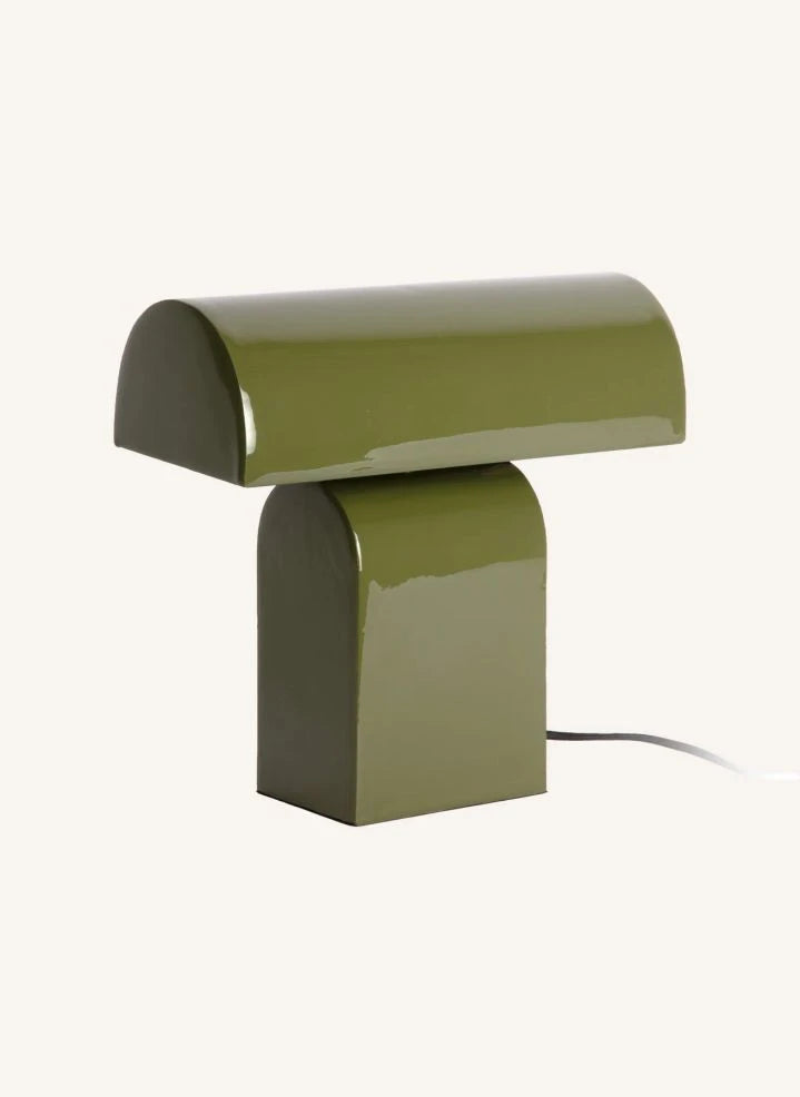 Present Time - Lámpara de sobremesa Cadiz recta | Verde