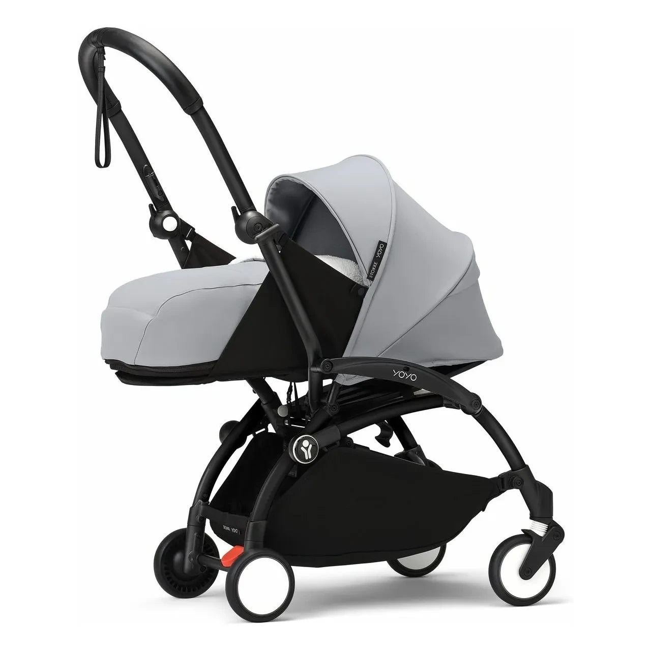 Stokke® - YOYO³ tam bebek arabası 0+ ve 6+ Siyah çerçeve | Taş