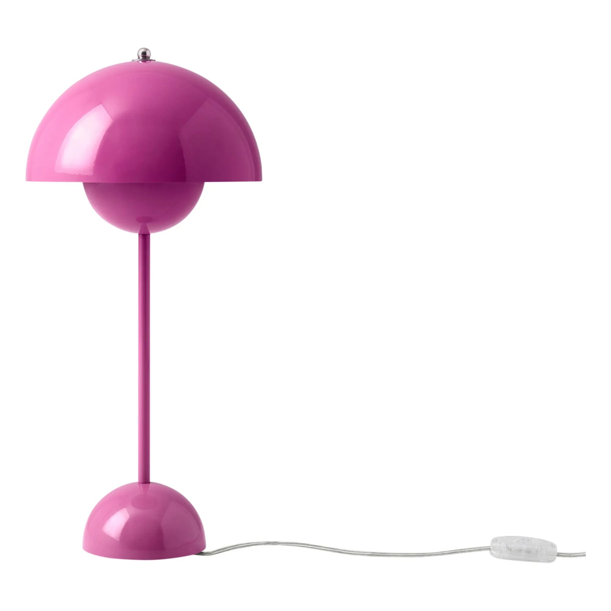 & Tradition - VP3 Flowerpot Masa Lambası - Verner Panton, 1969 | Pembe