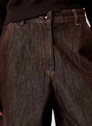 Sessùn - Carles Organic Cotton Jeans | Chocolate