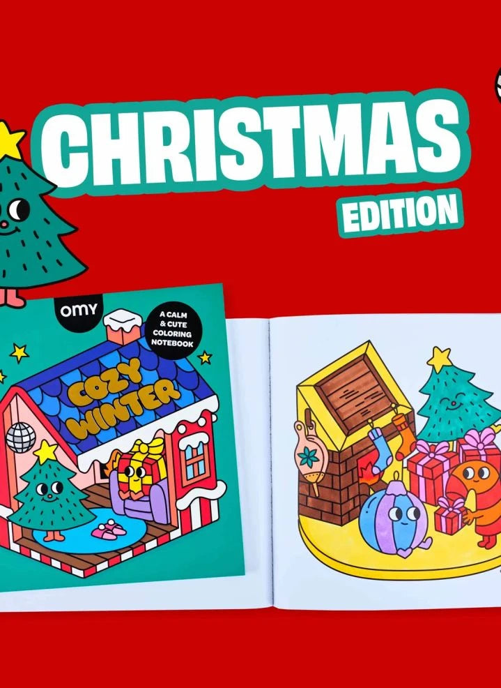 Omy - Noel boyama kitabı