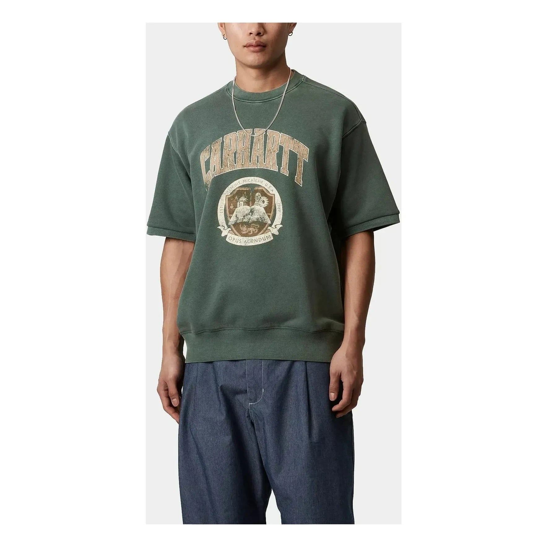 Carhartt WIP - Sweat Library | Koyu yeşil